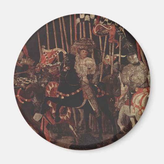 Die Schlacht von San Romano Teil III Magnet (Vorne)