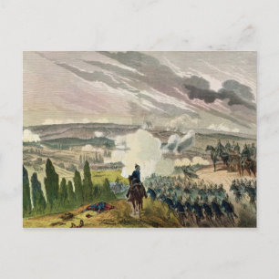 Die Schlacht von Sedan am 1. September 1870 Postkarte