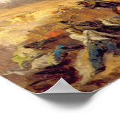 Die Schlacht von Solferino Poster (Ecke)