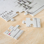 Die Schlacht von Trafalgar am 21. Oktober 1805 das Puzzle (Seite)