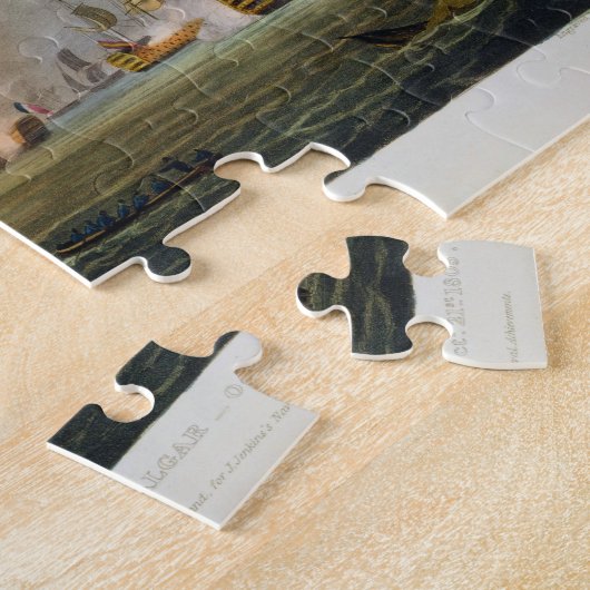 Die Schlacht von Trafalgar am 21. Oktober 1805 Puzzle (Seite)
