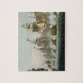 Die Schlacht von Trafalgar am 21. Oktober 1805 Puzzle (Vertikal)
