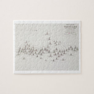 Die Schlacht von Trafalgar am 21. Oktober 1805 Puzzle