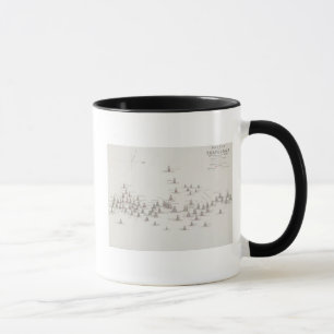 Die Schlacht von Trafalgar am 21. Oktober 1805 Tasse
