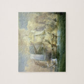 Die Schlacht von Trafalgar, der Anfang des Acti Puzzle (Vertikal)