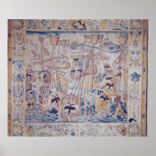 Die Schlacht von Tunis oder Lepanto Poster