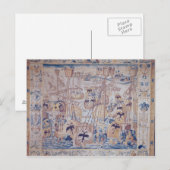 Die Schlacht von Tunis oder Lepanto Postkarte (Vorne/Hinten)