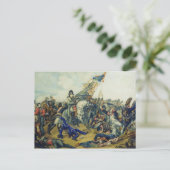 Die Schlacht von Waterloo 1815, 1831 Postkarte (Stehend Vorderseite)