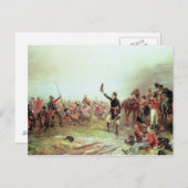 Die Schlacht von Waterloo am 18. Juni 1815 2 Postkarte (Vorne/Hinten)