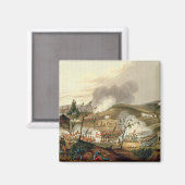Die Schlacht von Waterloo am 18. Juni 1815 Magnet (Vorderseite/Rückseite)