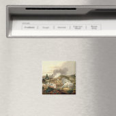 Die Schlacht von Waterloo am 18. Juni 1815 Magnet (In Situ (Geschirrspüler))