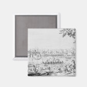 Die Schlacht von Zutphen, 22. September 1586 Magnet (Vorderseite/Rückseite)