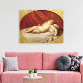 Die Schlafcouch Leinwanddruck (Insitu (Wohnzimmer))