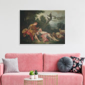 Die schlafende Hirtin Leinwanddruck (Insitu (Wohnzimmer))