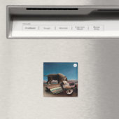 Die schlafende Sinti und Roma, Henri Rousseau Magnet (In Situ (Geschirrspüler))