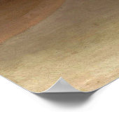 Die schlafende Sinti und Roma, Henri Rousseau Poster (Ecke)