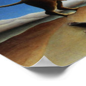 Die schlafende Sinti und Roma Poster (Ecke)