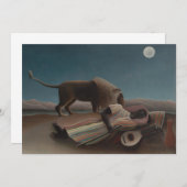 Die schlafende Sinti und Roma von Henri Rousseau, (Vorne/Hinten)