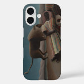 Die schlafende Sinti und Roma von Henri Rousseau,  Case-Mate iPhone Hülle (Rückseite)