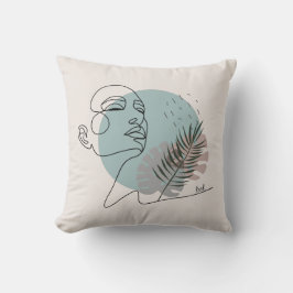 Die schlafende Träumerin Kissen