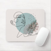 Die schlafende Träumerin Mousepad (Mit Mouse)