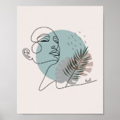 Die schlafende Träumerin Poster (Vorne)