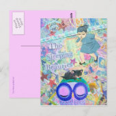Die schlafenden Schönheiten Postkarte (Vorne/Hinten)
