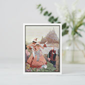 Die Schlafschönheit von Harry Clarke Postkarte (Stehend Vorderseite)