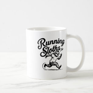Die Schläge sind langsam aber stetig! Aufkleber Kaffeetasse