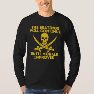 Die Schläge werden so lange weitergehen, bis sich T-Shirt