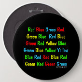 Die Schlagwortfarben Button (Vorne & Hinten)