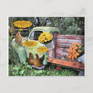 Die Schlampe an dir! Postkarte