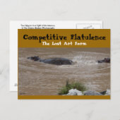 Die schlampige Verteidigung Postkarte (Vorne/Hinten)