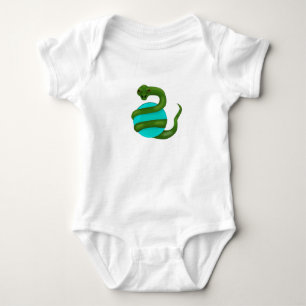 Die Schlange Baby Strampler