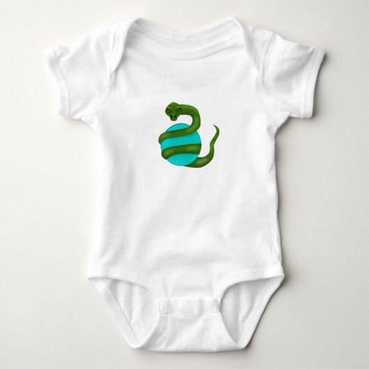 Die Schlange Baby Strampler (Vorderseite)