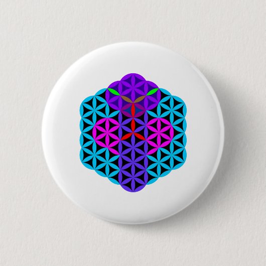 Die Schlange des Lebens - heilige Tiere, D01. Button (Vorderseite)