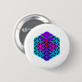 Die Schlange des Lebens - heilige Tiere, D01. Button (Vorne & Hinten)