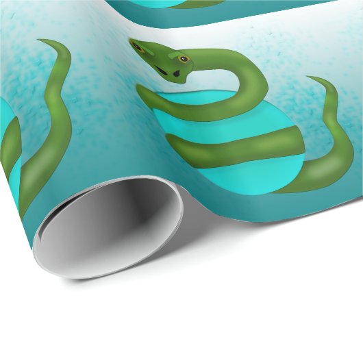 Die Schlange Geschenkpapier (Rolleneckpunkt)