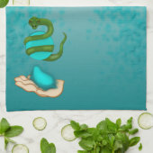 Die Schlange Handtuch (Gefaltet)