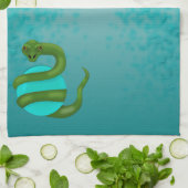 Die Schlange Handtuch (Gefaltet)