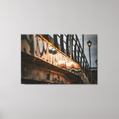 Die Schlange herunter Leinwanddruck (Vorderseite)