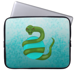 Die Schlange Laptopschutzhülle