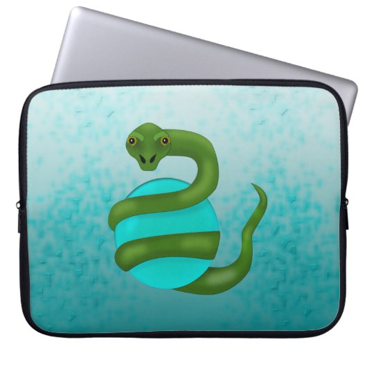Die Schlange Laptopschutzhülle (Vorderseite)