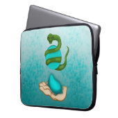 Die Schlange Laptopschutzhülle (Vorderseite Links)