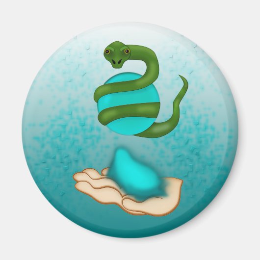 Die Schlange Magnet (Vorne)