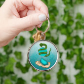 Die Schlange Schlüsselanhänger (Hand)