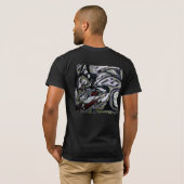 Die Schlange T-Shirt (Schwarz voll)