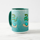 Die Schlange Tasse (Vorderseite Links)