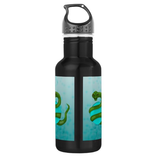 Die Schlange Trinkflasche (Rückseite)