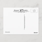 Die Schlangenwälder Teton Postkarte (Rückseite)